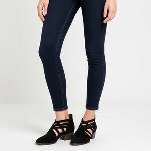 Seychelles Black Leather Zip Side Ankle Boots Women’s Size 10 Low Heel